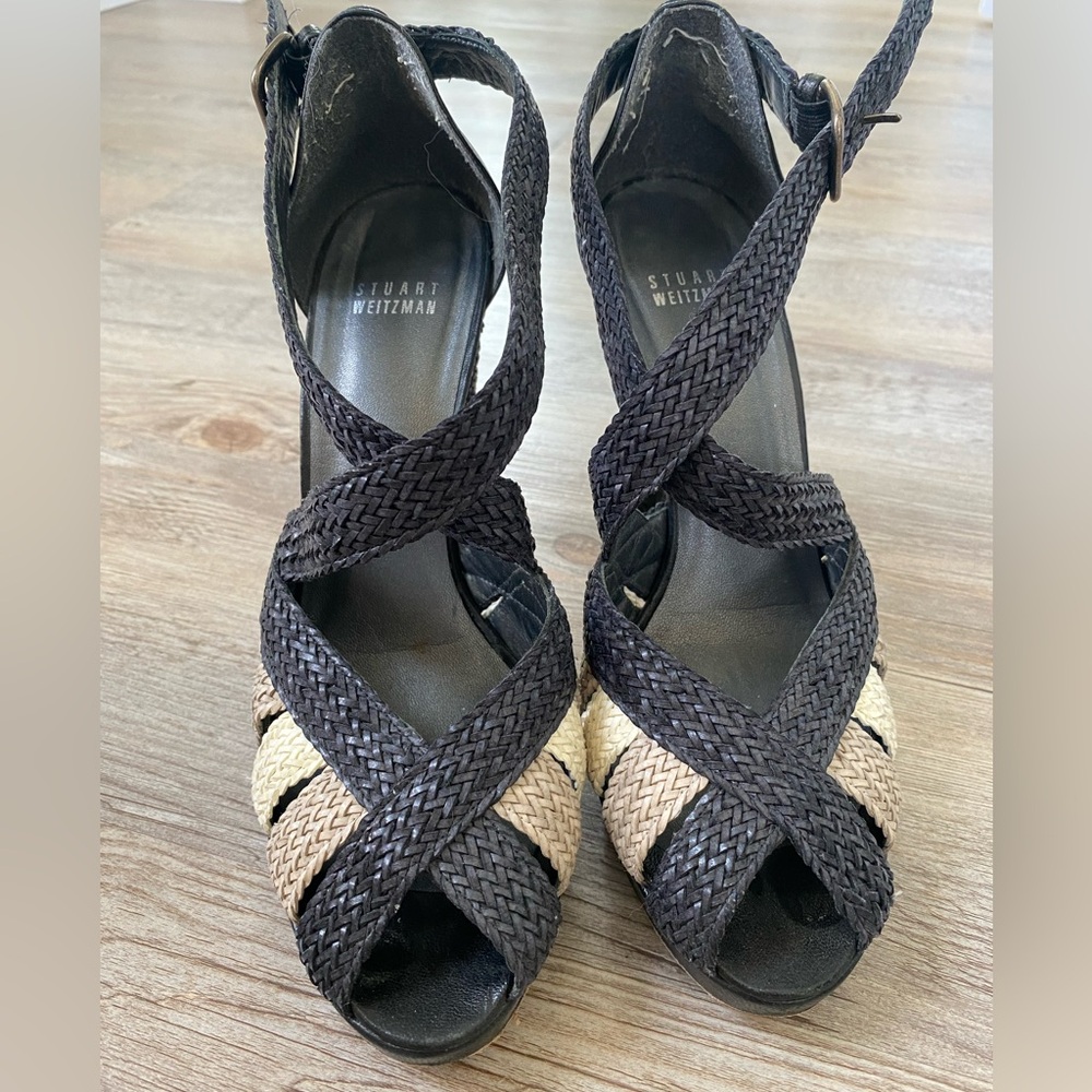 STUART WEITZMAN 4” Rope Platforms - Picture 2 of 6